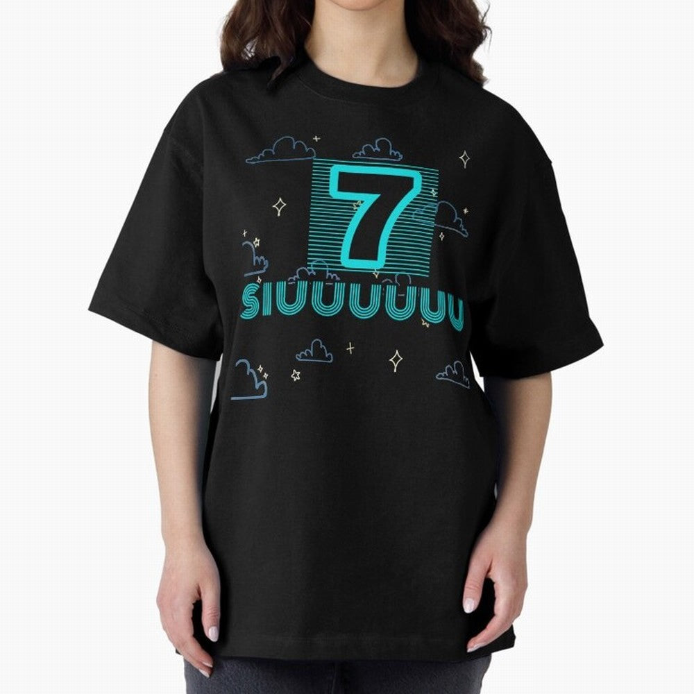 Siuuuuu 7 Cristiano ronaldo Oversized T-Shirt Refresh the FIFA World Cup 2026 USA Canada Mexico Journey through Neymar, Haaland and Cristiano Ronaldo Highlights, England, France and Netherlands Pride, Stadium Chants, National Pride, Trophy Dreams