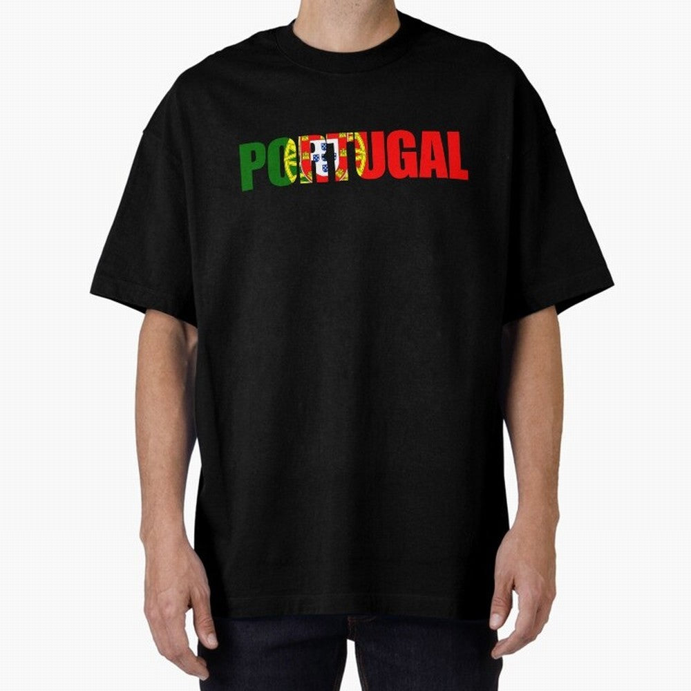 Portugal Country Oversized T-Shirt Create the FIFA World Cup 2026 USA Canada Mexico Journey through Messi, CR7 and Mbappe Highlights, Argentina, France and Brazil Pride, Match Day Excitement, Supporter Culture, Golden Goals and Global Football