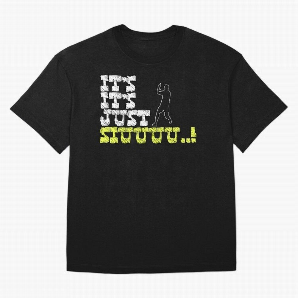 It¡¯s just siuuu CR7 funny Oversized T-Shirt Bring Retro Soccer Energy to the FIFA World Cup 2026 USA Canada Mexico Journey through CR7 Highlights, Argentina Pride, Championship Spirit, Famous Goals, Roaring Crowds and International Football Unity;