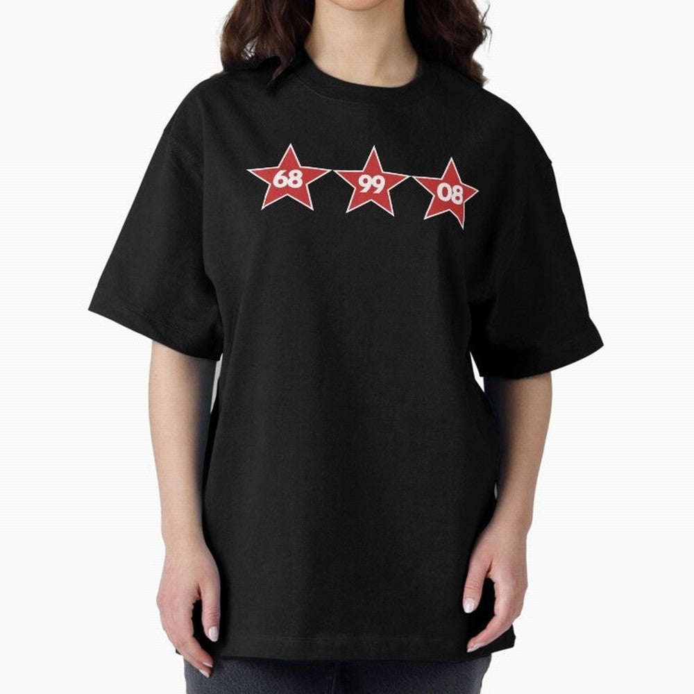Manchester United European Cups Oversized T-Shirt Bring Global Tournament Vibes to the FIFA World Cup 2026 Group Stage Journey through Messi Highlights, England Pride, Soccer Culture, Superstar Moments, National Team Dreams and Competitive Fire;