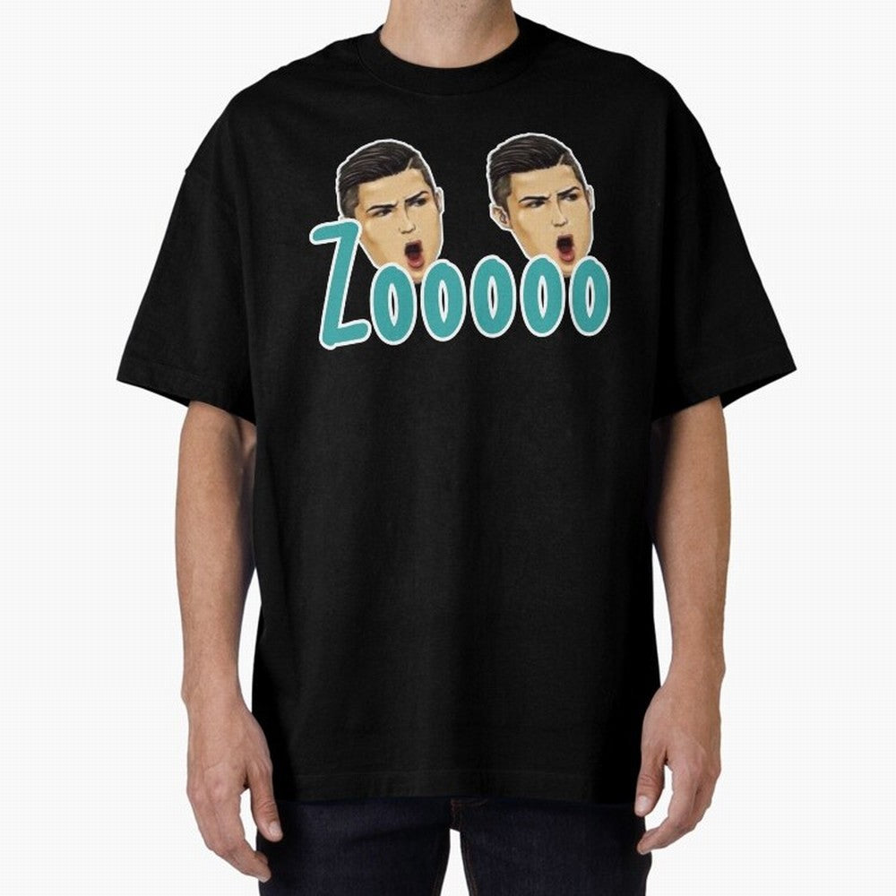 Zooo CR7 funny goal Oversized T-Shirt Bring FIFA World Cup 2026 Capturing Messi, CR7 and Mbappe, England Energy, Vintage Soccer Flavor, Modern Football Stars, National Flags and Final Night Emotion; Great for Supporters Who Love Legendary Players,