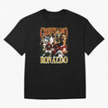 Cristiano Ronaldo Retro Collage Oversized T-Shirt Celebrate Fan Favorites in Global Football Passion for FIFA World Cup 2026, Celebrating Mbappe, England, France and Netherlands, Goal Celebration Energy, Supporter Heritage, Football Icons and