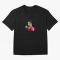 Cristiano ronaldo showing middle finger Oversized T-Shirt Capture FIFA World Cup 2026 Group Stage Highlighting Cristiano Ronaldo, Portugal, Spain and Germany Energy, Championship Spirit, Famous Goals, Roaring Crowds and International Football