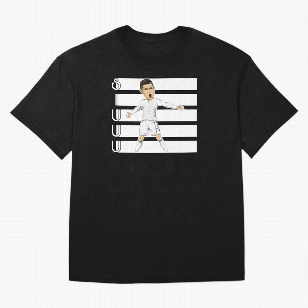 Siuuu Cristiano ronaldo goal Oversized T-Shirt Celebrate the Stars of FIFA World Cup 2026 Spirit, Connected to Brazil, Mbappe and Neymar, Football Festival Excitement, Trophy Ambitions, Country Rivalries and Star Player Buzz; Created for Match Day