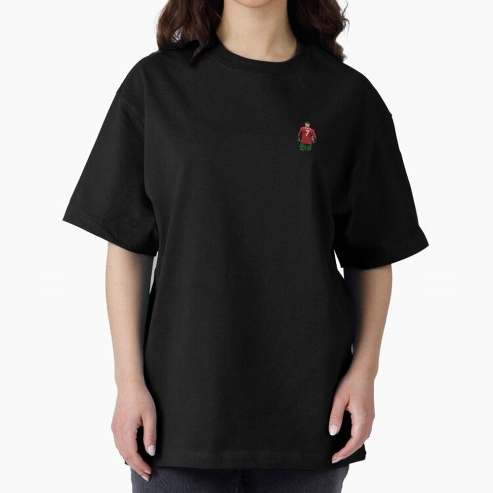 Cristiano Ronaldo CR7 Oversized T-Shirt Honor the Football Icons of FIFA World Cup 2026 Group Stage Spirit, Featuring Spain and Netherlands, Messi, Neymar and Mbappe, Football Passion, Legendary Performances, Festival Vibes and Supporter Community;