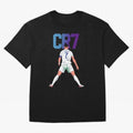CR7 Oversized T-Shirt Fuel FIFA World Cup 2026 Spirit, with Netherlands, Haaland and Mbappe, Supporter Pride, Iconic Celebrations, Legendary Names and Global Match Day Energy; Ideal for Football Dads, Football Moms, Friends, Collectors and Fans Who