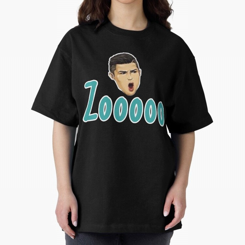 Zoooo funy CR7 goal suiii Oversized T-Shirt Celebrate Football Dreams Across FIFA World Cup 2026 Spirit, Made for Argentina, Neymar, Tournament Hype, Historic Matchups, Family Viewing Parties and Global Sports Pride; Great for Watch Parties, Sports