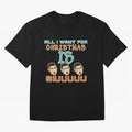 All i want for Christmas is siuuu CR7 Oversized T-Shirt Support Match Day Hype around FIFA World Cup 2026 Group Stage, Messi, CR7 and Mbappe, Netherlands, Classic Soccer Heritage, Championship Pressure, Fan Loyalty and International Pride; Perfect