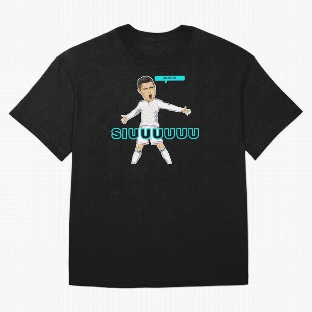Hehehe siuuu Oversized T-Shirt Bring Champion Energy into Global Football Passion for FIFA World Cup 2026, Connected to Haaland and Mbappe, Netherlands, Stadium Chants, National Pride, Trophy Dreams and Unforgettable Football Memories; Made for