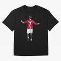 Legend Cristiano Ronaldo Oversized T-Shirt Feel the Heartbeat of Match Day Hype around FIFA World Cup 2026 Group Stage, CR7 and Messi, Portugal, Spain and Germany, Retro Football Energy, Iconic Rivalries, Trophy Chase Drama and Stadium Atmosphere;