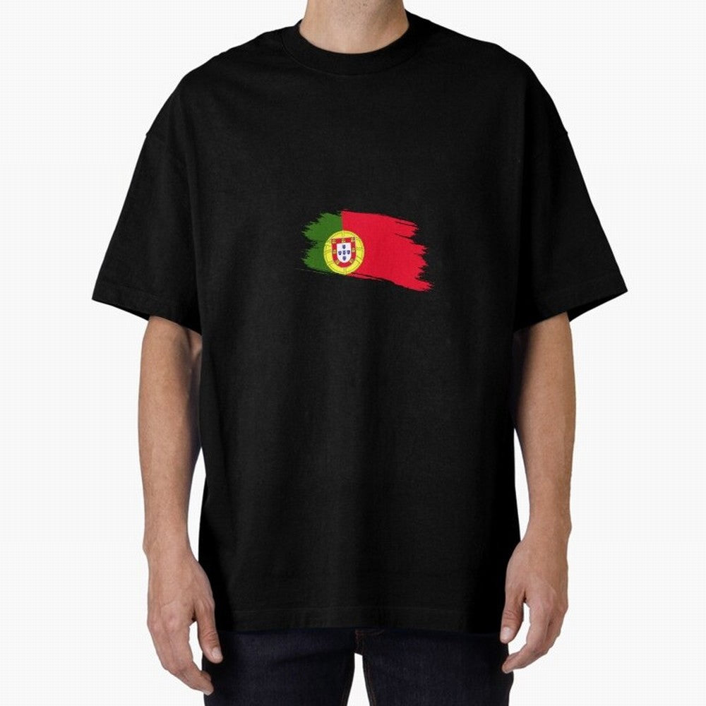 Portugal Oversized T-Shirt Join Supporters Worldwide for FIFA World Cup 2026 Group Stage for Fans of Neymar, Haaland and Cristiano Ronaldo and Argentina, Bringing Soccer Culture, Superstar Moments, National Team Dreams and Competitive Fire; Built