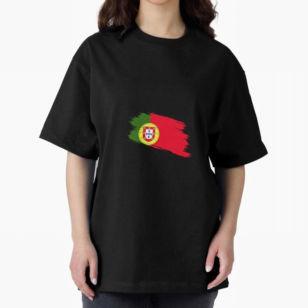 Portugal Oversized T-Shirt Join Supporters Worldwide for FIFA World Cup 2026 Group Stage for Fans of Neymar, Haaland and Cristiano Ronaldo and Argentina, Bringing Soccer Culture, Superstar Moments, National Team Dreams and Competitive Fire; Built