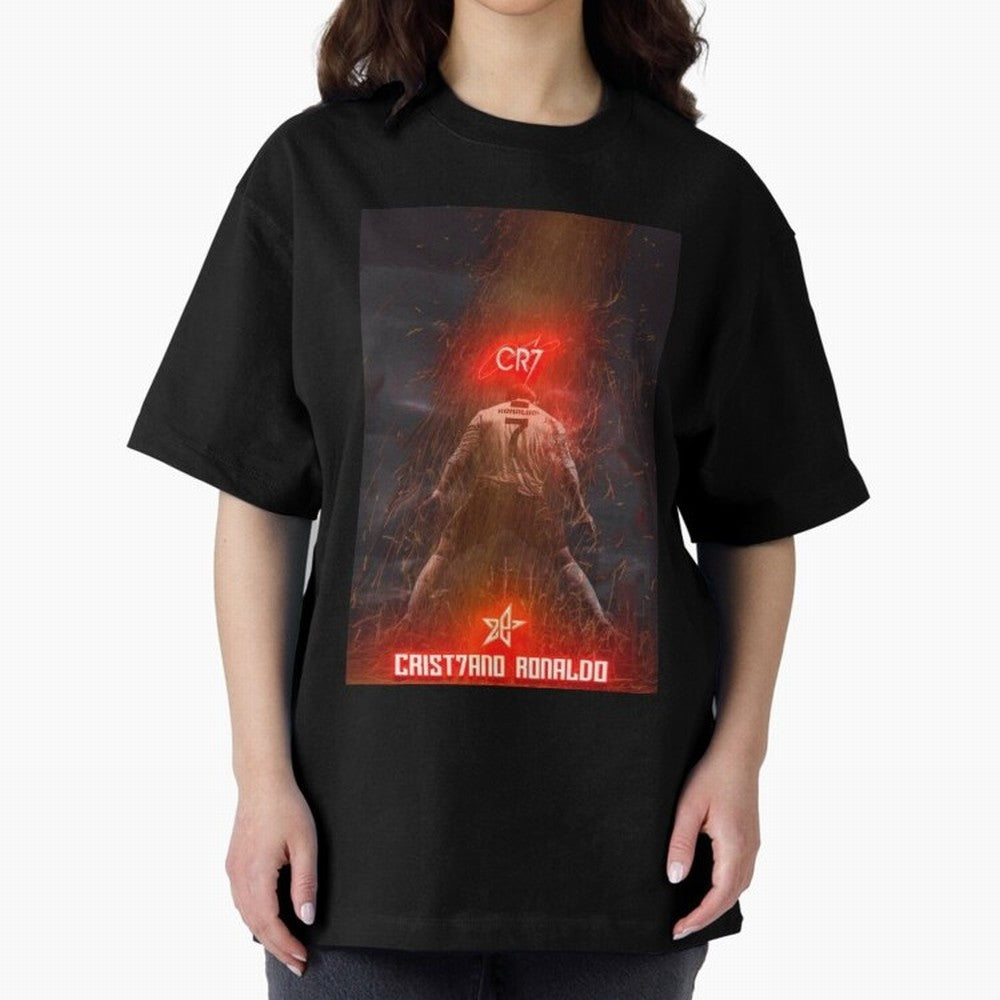 CR7 - CRISTIANO RONALDO Oversized T-Shirt Make Every Match About Match Day Hype around FIFA World Cup 2026 Group Stage, Cristiano Ronaldo, Brazil, Portugal and Argentina, Tournament Hype, Historic Matchups, Family Viewing Parties and Global Sports