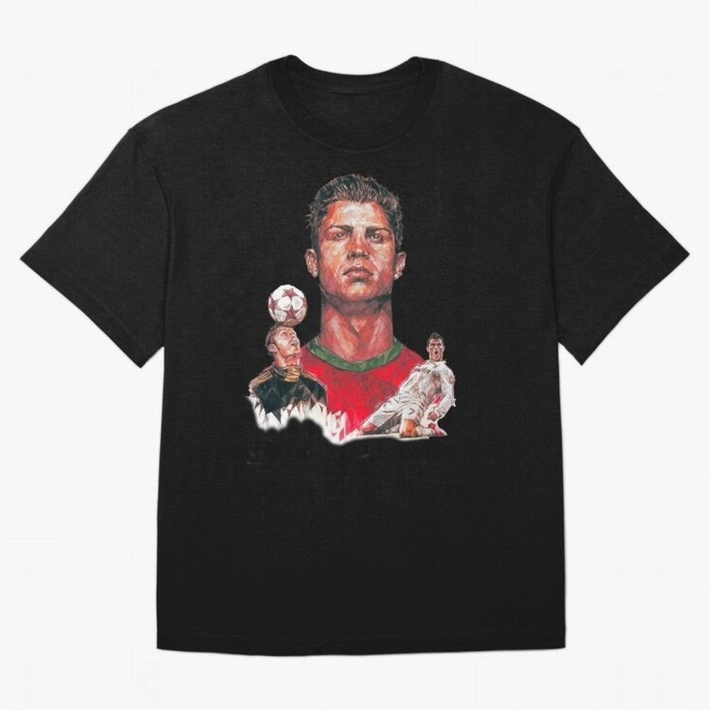 ronaldo Oversized T-Shirt Bring World Football Passion into FIFA World Cup 2026 USA Canada Mexico Spirit, Filled with Portugal, Spain and Germany, Messi, CR7 and Mbappe, Tournament Hype, Historic Matchups, Family Viewing Parties and Global Sports