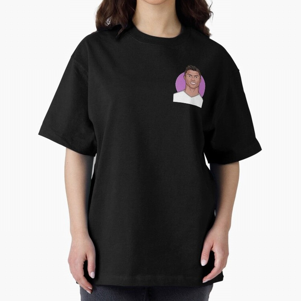 Cristiano 2015/2016 Oversized T-Shirt Embrace Global Football Passion for FIFA World Cup 2026 USA Canada Mexico, Capturing Messi, Neymar and Mbappe, Brazil, Portugal and Argentina, Champion Mindset, Group Stage Buzz, Knockout Tension and Passionate