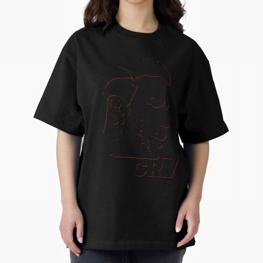 CR7 cristiano ronaldo logo Oversized T-Shirt Relive the Noise and Pride of Global Football Passion for FIFA World Cup 2026 USA Canada Mexico, Made for Cristiano Ronaldo, Haaland and CR7, Netherlands, Stadium Memories, Football Loyalty,