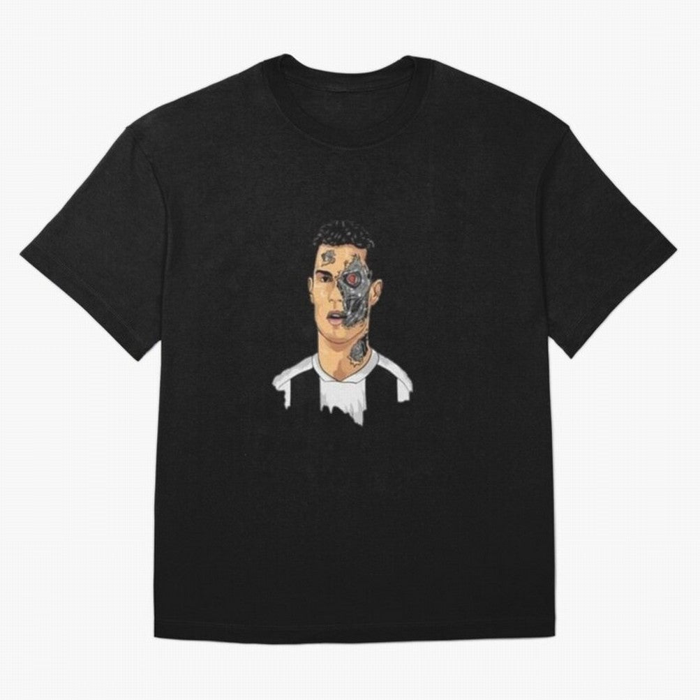 Cristiano Ronaldo isn't a Human Oversized T-Shirt Show Passion for the Stars of FIFA World Cup 2026 USA Canada Mexico Filled with CR7 and Messi, England Energy, Retro Football Energy, Iconic Rivalries, Trophy Chase Drama and Stadium Atmosphere;