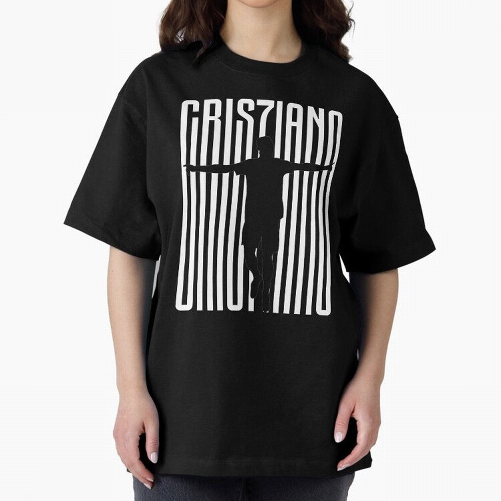 Cristiano Ronaldo Oversized T-Shirt Cheer through Every Moment of Global Football Passion for FIFA World Cup 2026 Group Stage, Built around CR7, England, Championship Spirit, Famous Goals, Roaring Crowds and International Football Unity; Ideal for