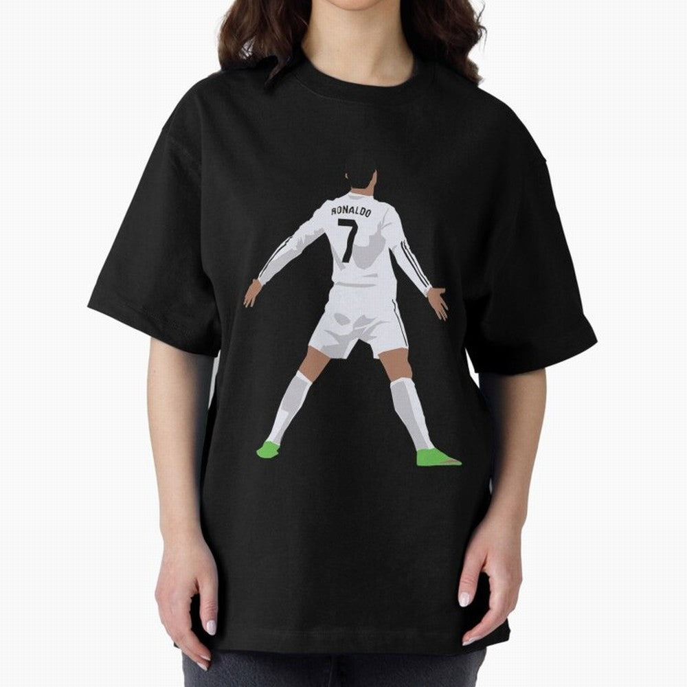 Cristiano Ronaldo Classic T-Shirt Oversized T-Shirt Show Fan Pride Across Match Day Hype around FIFA World Cup 2026, Neymar, England, France and Netherlands, Champion Mindset, Group Stage Buzz, Knockout Tension and Passionate Fan Culture; Made for