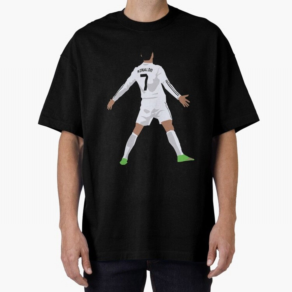 Cristiano Ronaldo Classic T-Shirt Oversized T-Shirt Show Fan Pride Across Match Day Hype around FIFA World Cup 2026, Neymar, England, France and Netherlands, Champion Mindset, Group Stage Buzz, Knockout Tension and Passionate Fan Culture; Made for