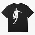 Cristiano Ronaldo Oversized T-Shirt Honor Football Greatness during Match Day Hype around FIFA World Cup 2026 Group Stage, CR7, England, France and Netherlands, Worldwide Fan Energy, Dramatic Goals, Stadium Lights and Championship Celebrations;