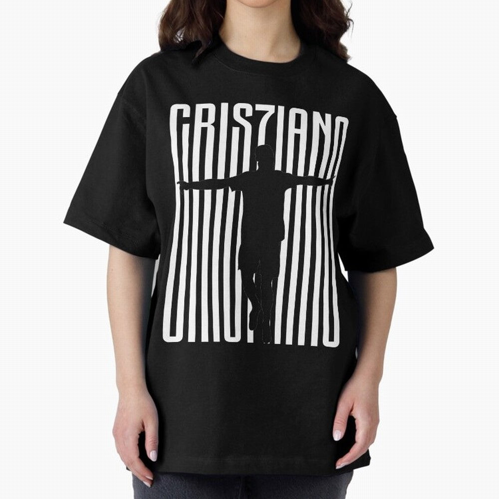 Cristiano Ronaldo Oversized T-Shirt Celebrate FIFA World Cup 2026 USA Canada Mexico Spirit, Capturing England, Messi, CR7 and Mbappe, Stadium Chants, National Pride, Trophy Dreams and Unforgettable Football Memories; Ideal for Football Dads,