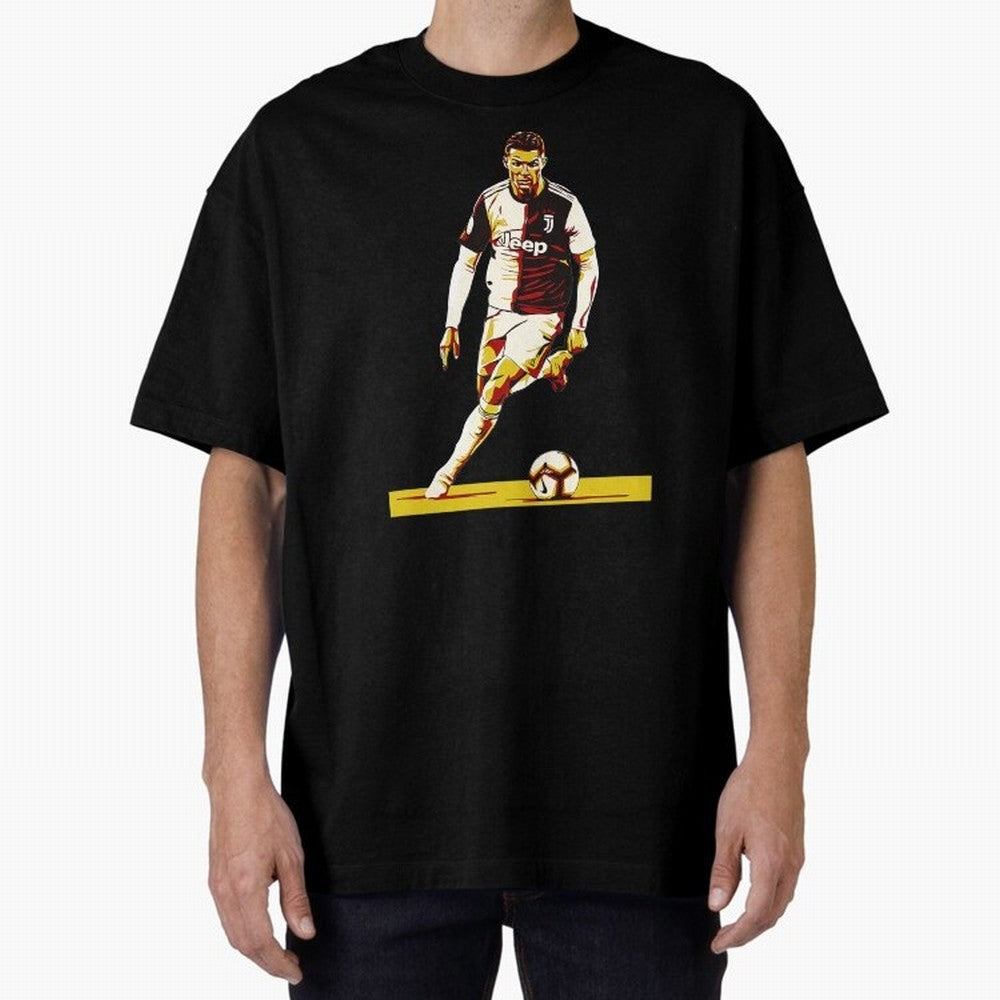 Cristiano Ronaldo Oversized T-Shirt Cheer through Every Moment of the FIFA World Cup 2026 USA Canada Mexico Journey through Cristiano Ronaldo Highlights, Brazil, Portugal and Argentina Pride, Goal Celebration Energy, Supporter Heritage, Football