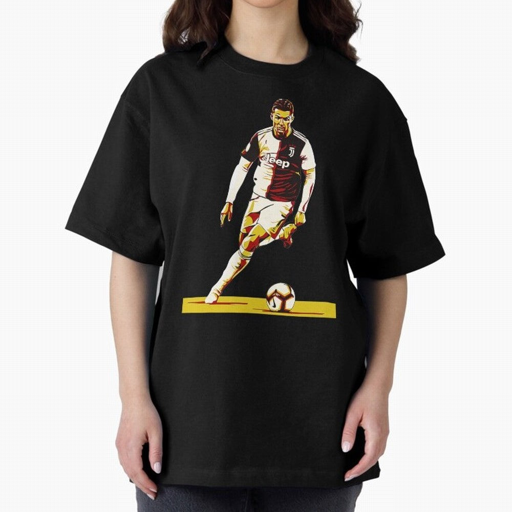 Cristiano Ronaldo Oversized T-Shirt Cheer through Every Moment of the FIFA World Cup 2026 USA Canada Mexico Journey through Cristiano Ronaldo Highlights, Brazil, Portugal and Argentina Pride, Goal Celebration Energy, Supporter Heritage, Football