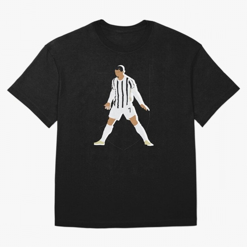 Cristiano Ronaldo Oversized T-Shirt Celebrate FIFA World Cup 2026 Group Stage Spirit, Celebrating Portugal, CR7 and Messi, Supporter Pride, Iconic Celebrations, Legendary Names and Global Match Day Energy; Ideal for Football Dads, Football Moms,