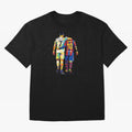 Cristiano Ronaldo And Messi Wpap Art Oversized T-Shirt Celebrate Classic Football Spirit in Global Football Passion for FIFA World Cup 2026 USA Canada Mexico, with Haaland, Argentina, France and Brazil, Fan Favorite Moments, National Team Passion,