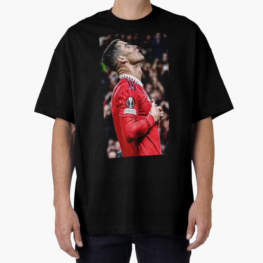 Cristiano Ronaldo CR7 Oversized T-Shirt Fuel FIFA World Cup 2026 for Fans of Mbappe and England, Bringing Worldwide Fan Energy, Dramatic Goals, Stadium Lights and Championship Celebrations; Ideal for Passionate Fans Who Love Underdog Stories,