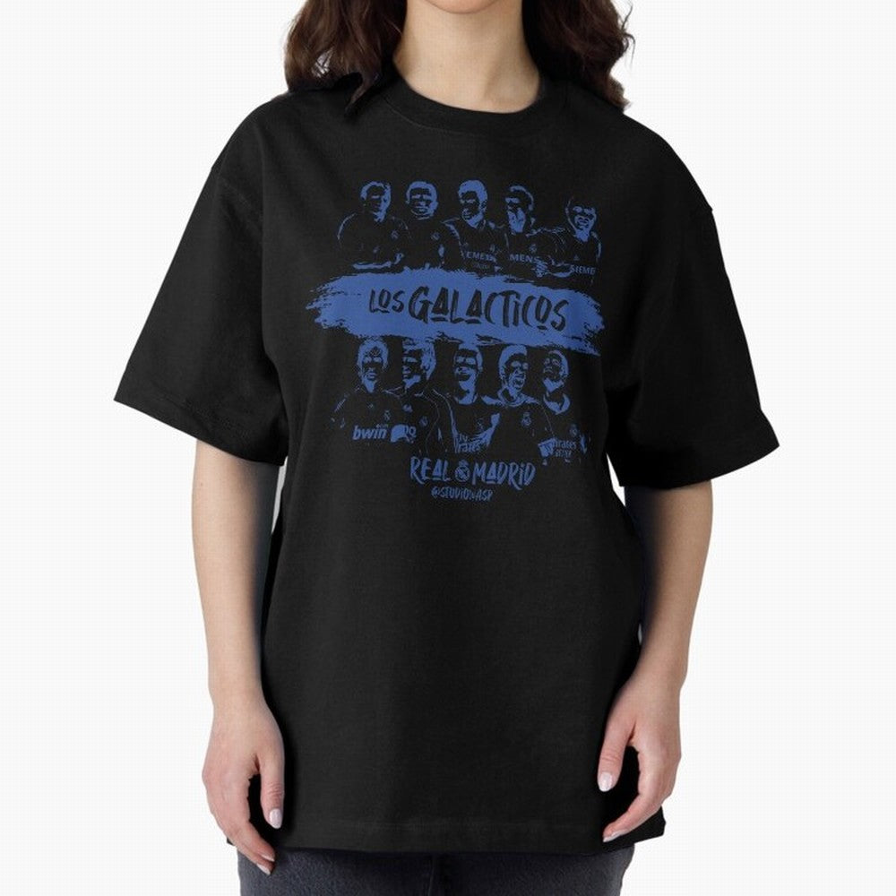 Los Galacticos Oversized T-Shirt Bring a Champion Mindset to Match Day Hype around FIFA World Cup 2026 USA Canada Mexico, Mbappe, Argentina, France and Brazil, Fan Favorite Moments, National Team Passion, Big Match Drama and Soccer History; Great