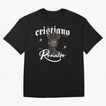 CR7 King edition Oversized T-Shirt Back Your Heroes with FIFA World Cup 2026 for Fans of Messi, CR7 and Mbappe and Portugal, Spain and Germany, Bringing Football Festival Excitement, Trophy Ambitions, Country Rivalries and Star Player Buzz; Created