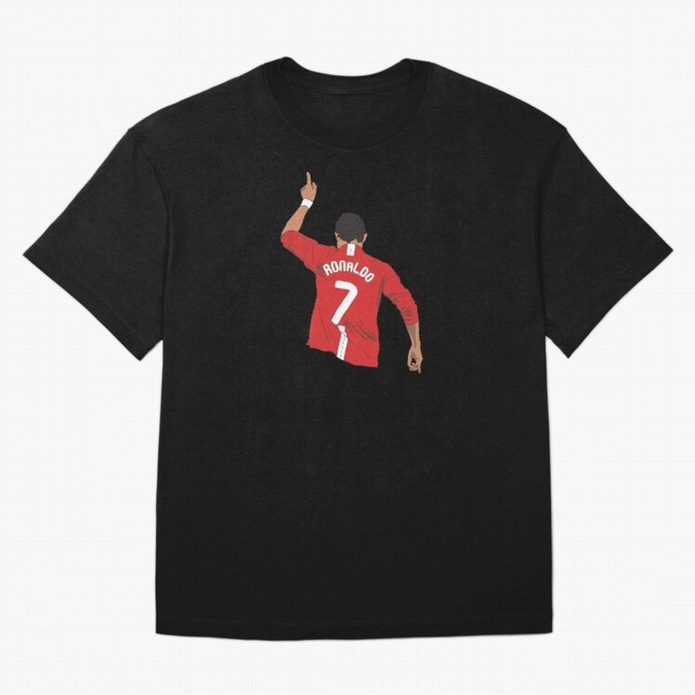 Cristiano Ronaldo MUFC Oversized T-Shirt Celebrate Football Heritage in the FIFA World Cup 2026 Journey through Mbappe and Neymar Highlights, Argentina Pride, Goal Celebration Energy, Supporter Heritage, Football Icons and Worldwide Tournament Joy;