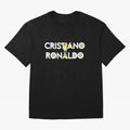 Cristiano Ronaldo Oversized T-Shirt Celebrate Unforgettable Nights in Global Football Passion for FIFA World Cup 2026 USA Canada Mexico, Connected to Neymar, Haaland and Cristiano Ronaldo, Germany, Championship Spirit, Famous Goals, Roaring Crowds