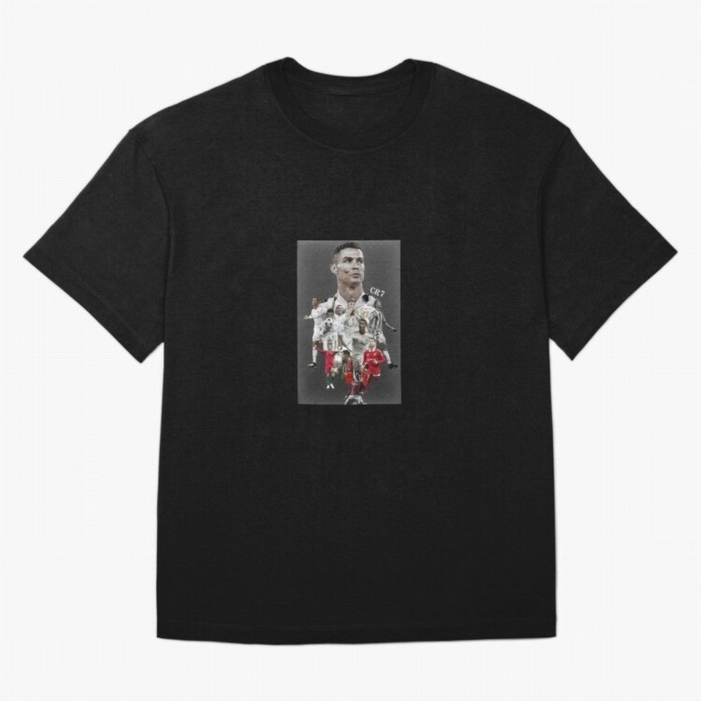 Cristiano Ronaldo Oversized T-Shirt Celebrate Classic Football Spirit in FIFA World Cup 2026 Group Stage Spirit, Made for Argentina and Brazil, Haaland, Football Passion, Legendary Performances, Festival Vibes and Supporter Community; Perfect for