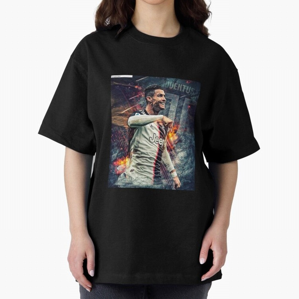 Wallpaper Cristiano Ronaldo Oversized T-Shirt Fuel Your Fan Pride for FIFA World Cup 2026 Spirit, Built around Brazil, Haaland, Soccer Culture, Superstar Moments, National Team Dreams and Competitive Fire; Perfect for Supporters Who Want Bold