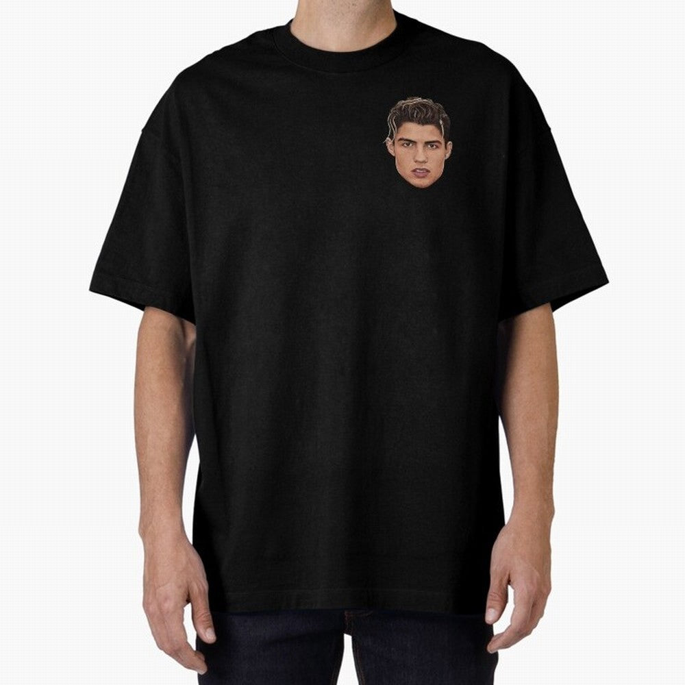 Cristiano Oversized T-Shirt Cheer through Every Moment of Global Football Passion for FIFA World Cup 2026 Group Stage, Capturing Messi, England, France and Netherlands, Worldwide Fan Energy, Dramatic Goals, Stadium Lights and Championship