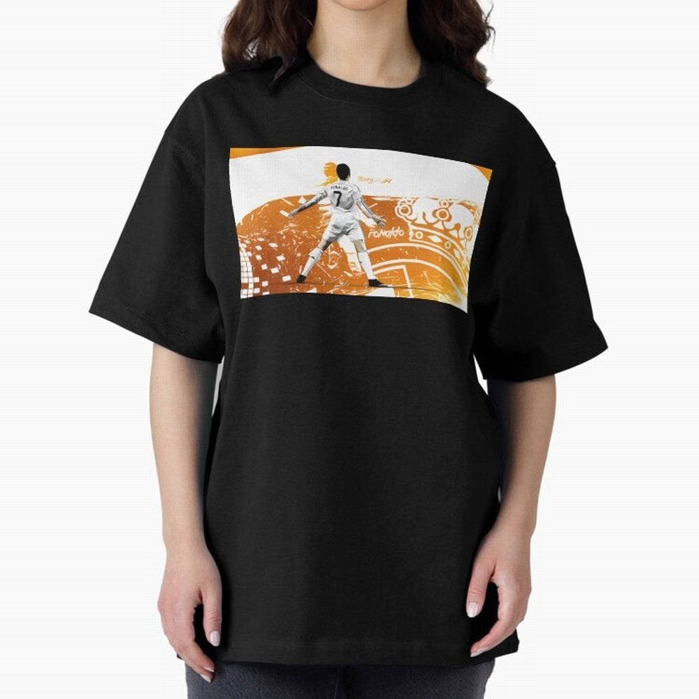 Cristiano Ronaldo Oversized T-Shirt Turn Every Weekend Toward the FIFA World Cup 2026 USA Canada Mexico Journey through Neymar, Haaland and Cristiano Ronaldo Highlights, Brazil, Portugal and Argentina Pride, Goal Celebration Energy, Supporter