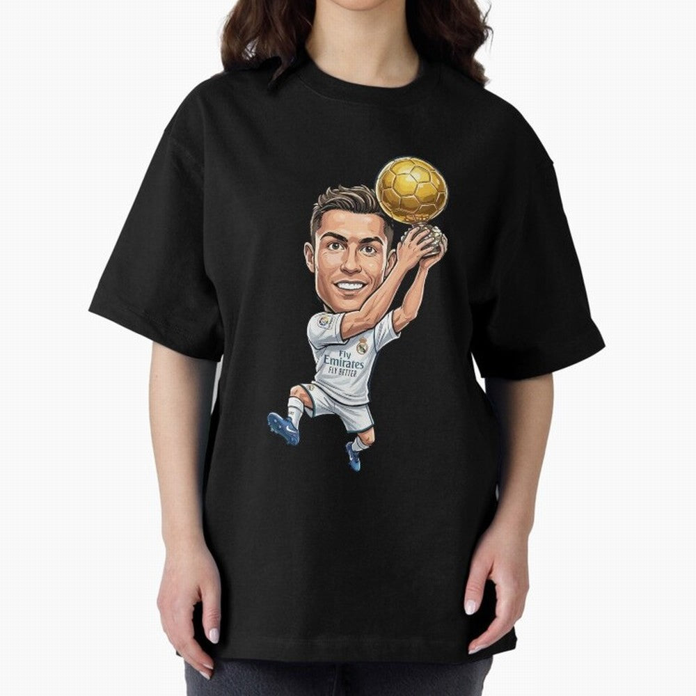 Cristiano Ronaldo Oversized T-Shirt Celebrate Fan Culture around the FIFA World Cup 2026 USA Canada Mexico Journey through CR7 Highlights, Brazil, Portugal and Argentina Pride, Supporter Pride, Iconic Celebrations, Legendary Names and Global Match