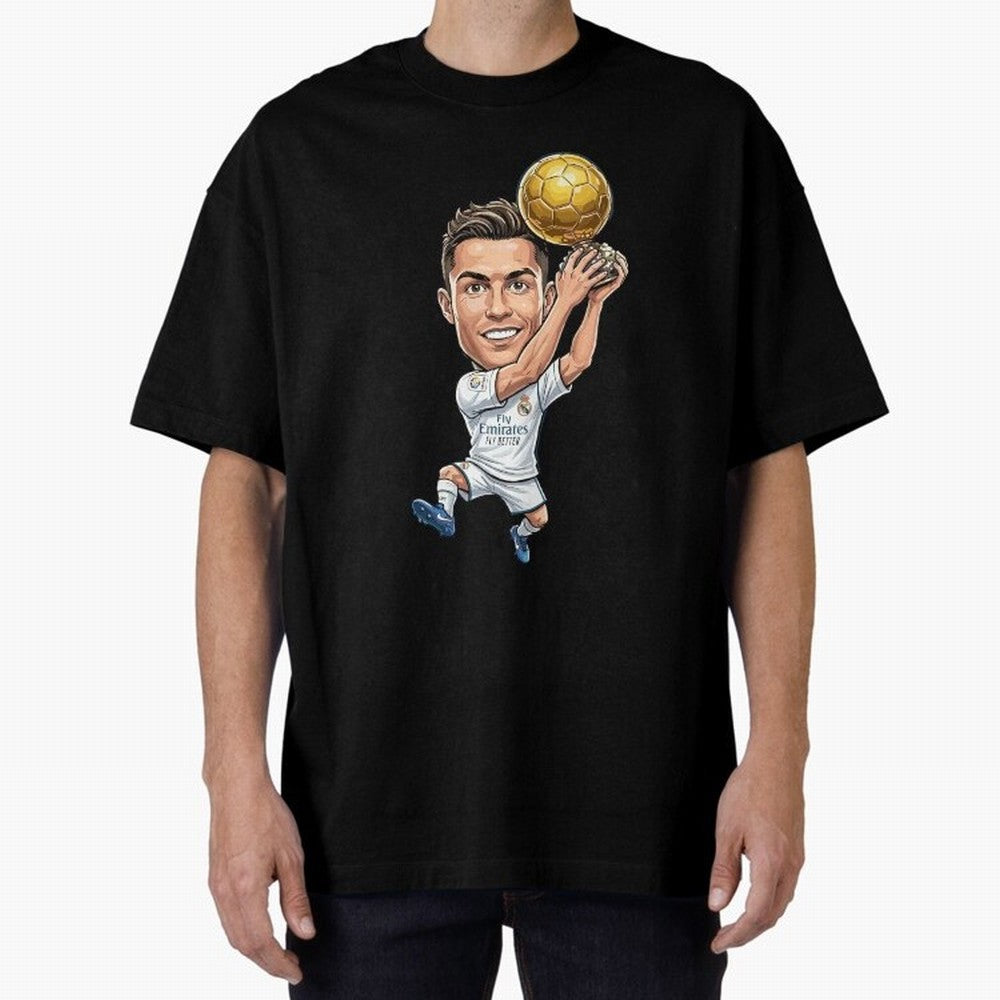 Cristiano Ronaldo Oversized T-Shirt Celebrate Fan Culture around the FIFA World Cup 2026 USA Canada Mexico Journey through CR7 Highlights, Brazil, Portugal and Argentina Pride, Supporter Pride, Iconic Celebrations, Legendary Names and Global Match