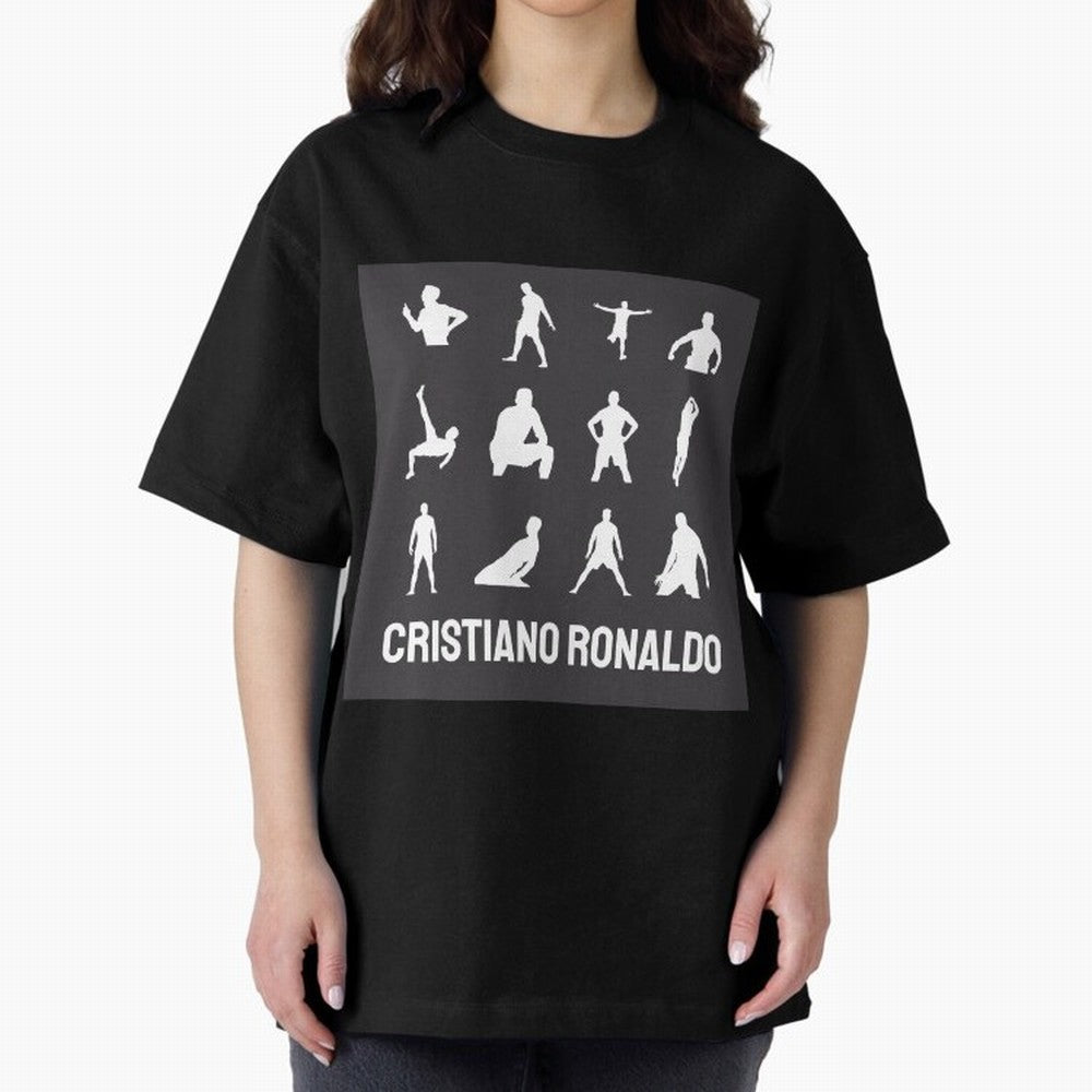 Cristiano Ronaldo Minimalism Silhouette Oversized T-Shirt Turn Every Weekend Toward FIFA World Cup 2026 USA Canada Mexico Centered on Haaland and Mbappe, Germany Energy, Football Festival Excitement, Trophy Ambitions, Country Rivalries and Star