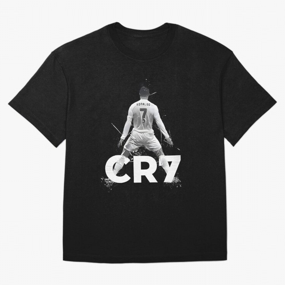 Cr7 Oversized T-Shirt Upgrade FIFA World Cup 2026 for Fans of Messi, CR7 and Mbappe and Spain, Bringing Retro Football Energy, Iconic Rivalries, Trophy Chase Drama and Stadium Atmosphere; Great for Supporters Who Love Legendary Players, National