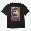 Cristiano Vintage Warned Japanese Poster Oversized T-Shirt Get Ready for FIFA World Cup 2026 for Fans of Haaland and Mbappe and England, Bringing Game Day Rituals, Football Legends, Country Pride and the Road to the Final; Perfect for Fans,