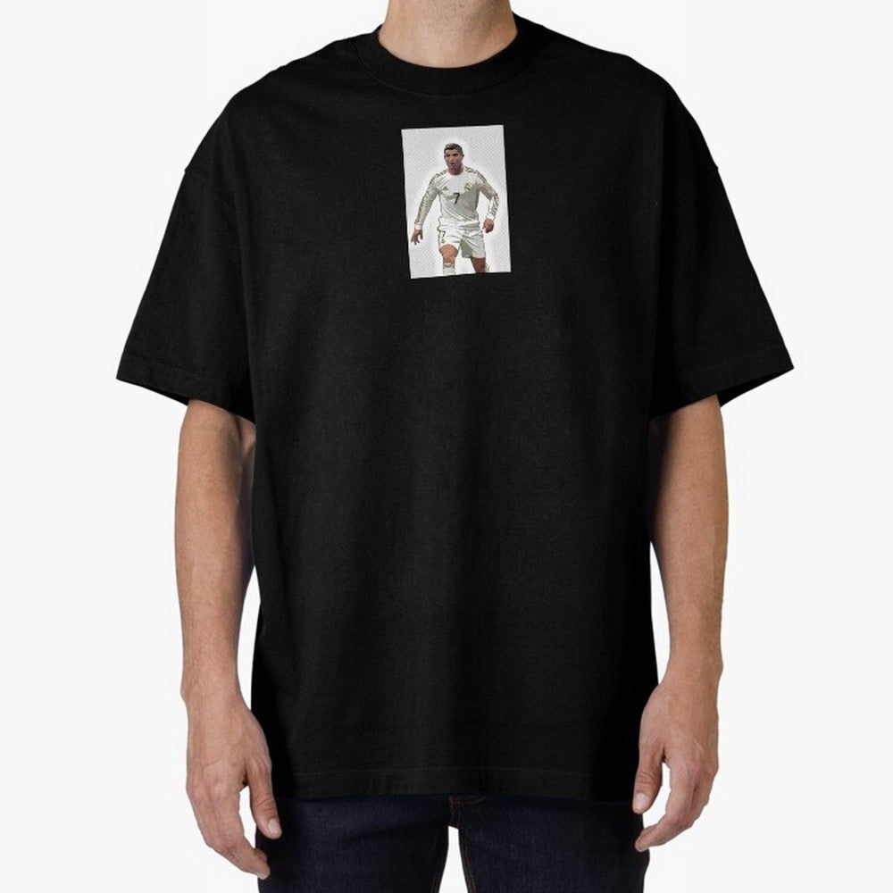 Cristiano Ronaldo Oversized T-Shirt Celebrate the Next Chapter of FIFA World Cup 2026 USA Canada Mexico Spirit, Filled with Brazil, Messi, CR7 and Mbappe, Game Day Rituals, Football Legends, Country Pride and the Road to the Final; Made for Die