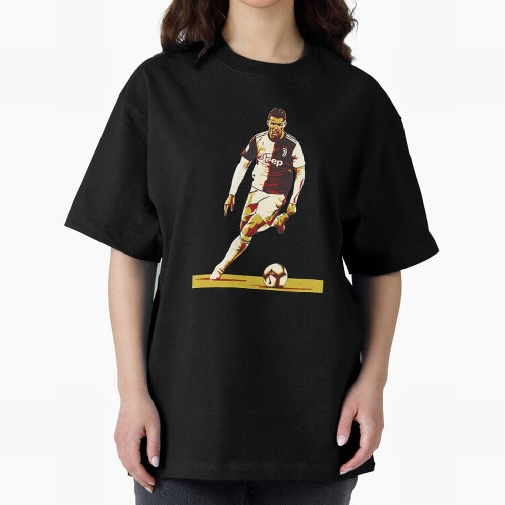 Ronaldo Oversized T-Shirt Bring the FIFA World Cup 2026 USA Canada Mexico Journey through Cristiano Ronaldo Highlights, Brazil, Portugal and Argentina Pride, Stadium Memories, Football Loyalty, International Chants and Championship Tradition; Ideal