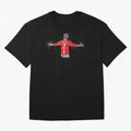 Cristiano Ronaldo in watercolor Oversized T-Shirt Celebrate Fan Culture around Global Football Passion for FIFA World Cup 2026, Made for Messi, Brazil, Fan Favorite Moments, National Team Passion, Big Match Drama and Soccer History; Made for Die
