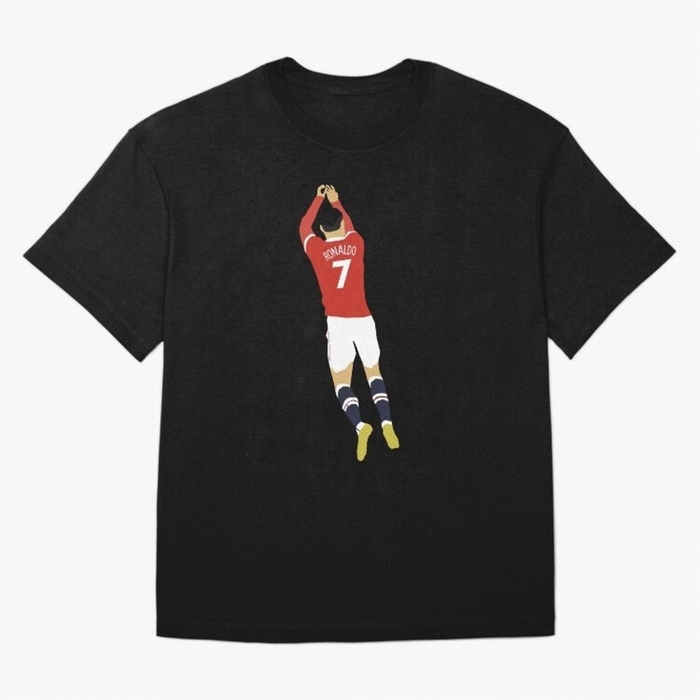 Cristiano Ronaldo Oversized T-Shirt Celebrate Classic Football Spirit in FIFA World Cup 2026 Centered on Messi, Neymar and Mbappe, Argentina, France and Brazil Energy, Sports Nostalgia, International Competition, Famous Players and Unforgettable