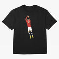 Cristiano Ronaldo Oversized T-Shirt Celebrate Classic Football Spirit in FIFA World Cup 2026 Centered on Messi, Neymar and Mbappe, Argentina, France and Brazil Energy, Sports Nostalgia, International Competition, Famous Players and Unforgettable