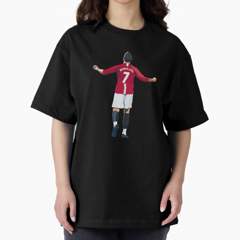 Legend Cristiano Ronaldo Oversized T-Shirt Showcase FIFA World Cup 2026 Group Stage Spirit, with Argentina, CR7 and Messi, Stadium Chants, National Pride, Trophy Dreams and Unforgettable Football Memories; Perfect for Supporters Who Want Bold